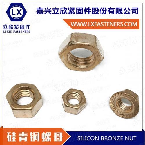 矽青銅法蘭螺母