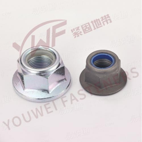 尼龙锁紧法兰面螺母 细牙 ISO 12125 - 2012