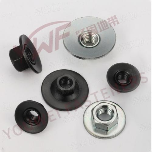六角螺母和锥形弹性垫圈组合