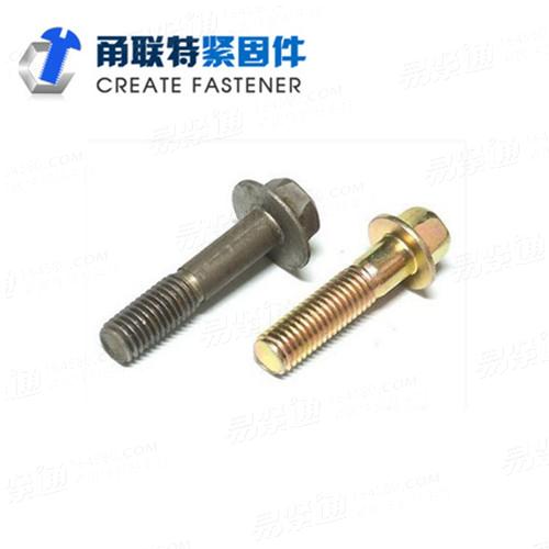 鍍彩鋅5級美制法蘭螺栓
