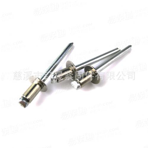 厂家直销4.8*8  开口型半不锈钢抽芯铆钉