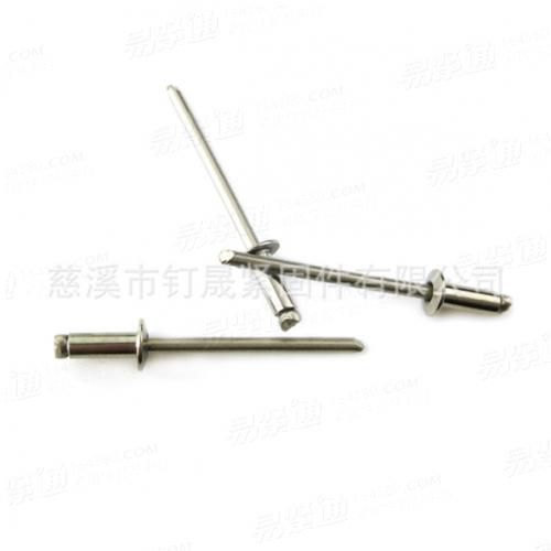 廠家直銷Φ3.2*8、Φ4*8、Φ4.8*10 鐵開口型沉頭抽芯鉚釘