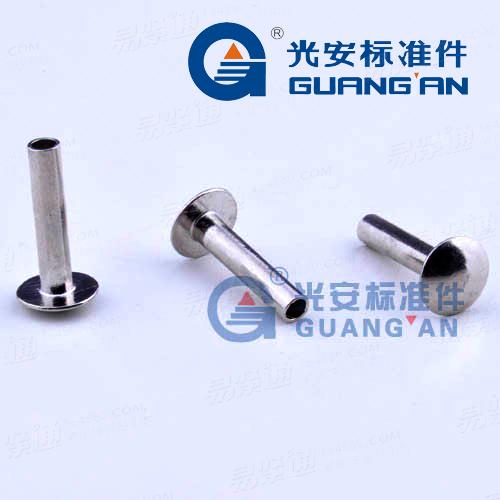 GB1014/GB873/Q454大扁圆头半空心铆钉