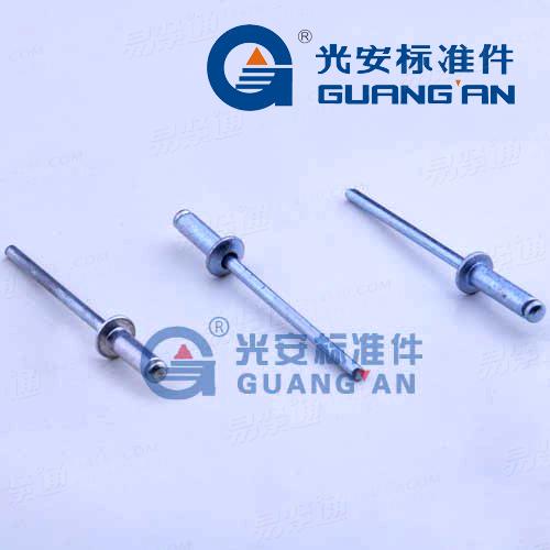 ISO15981鋁帽鋁芯開口型圓頭抽芯鉚釘