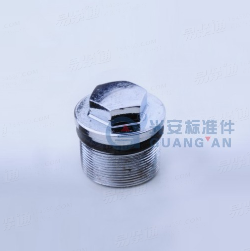 JIS2101汽车零件 — 2B型外六角带介直管螺塞