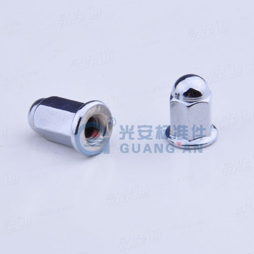 GB802.3六角法兰面盖形螺母