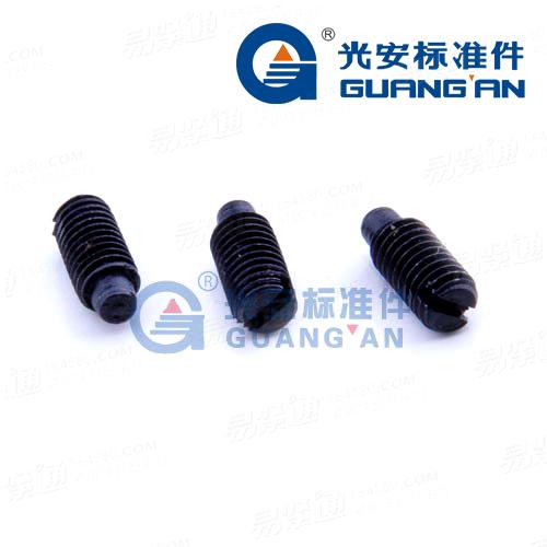 GB829/ISO7435/DIN417開槽圓柱端定位螺釘
