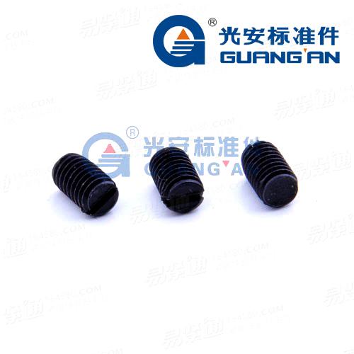 GB73/DIN551/Q282开槽平端紧定螺钉