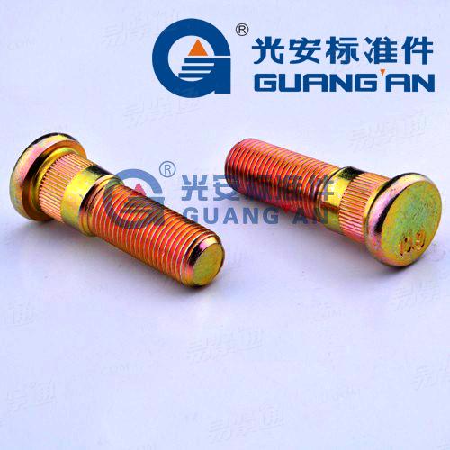 JIS610汽车轮毂用螺栓平圆头轮胎螺栓 Self-Clinching SGPC 锻压环压铆螺钉