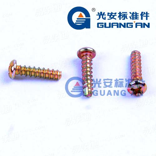 ISO7049十字槽盘头自攻螺钉