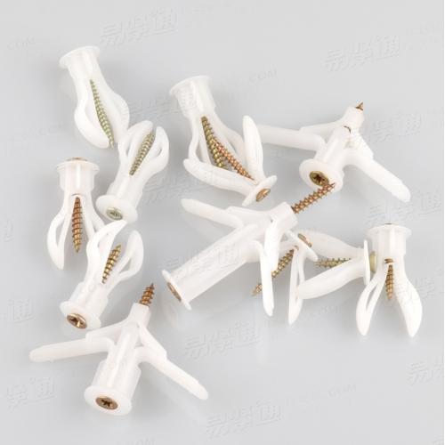 尼龙飞机型膨胀兰花夹非标定制小飞机