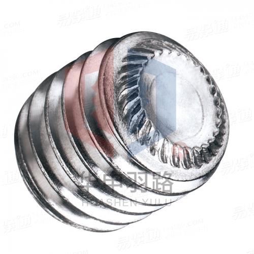 DIN916（K）不鏽鋼内六角凹端滾花緊定螺釘