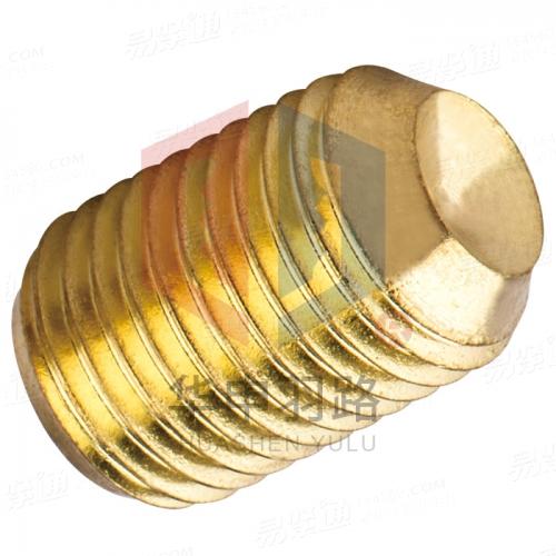 ISO4029黃銅內(nèi)六角凹端緊定螺釘