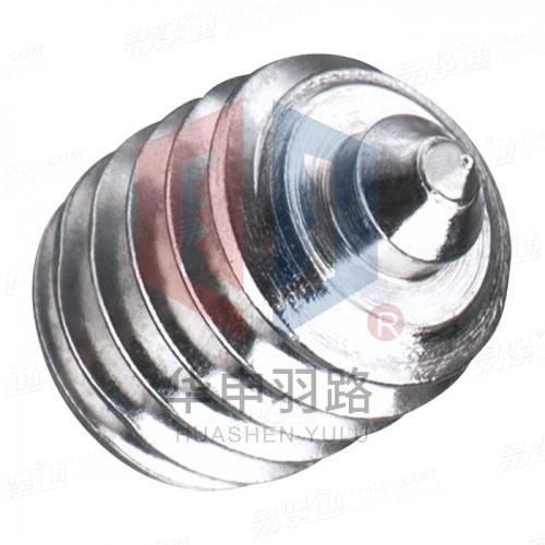 钛合金圓柱錐端緊定螺釘