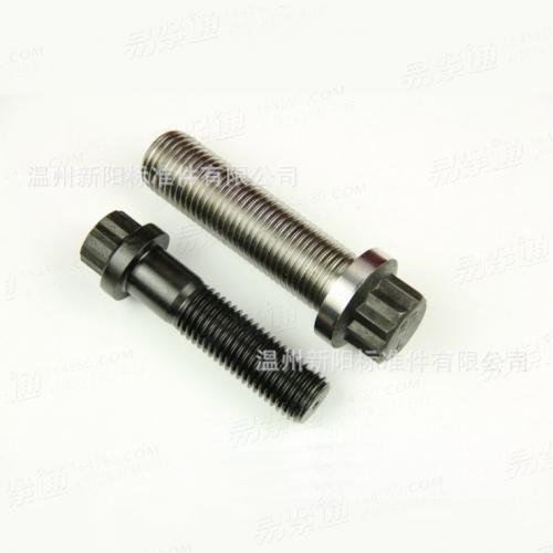 XY8.8 XY10.9  12角法蘭螺栓  溫州法蘭螺栓廠家加工定做十二角頭法蘭螺絲