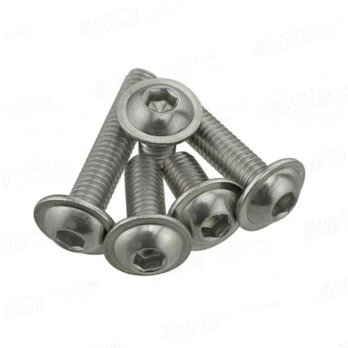 ISO7380-2内六角圆头带垫螺钉