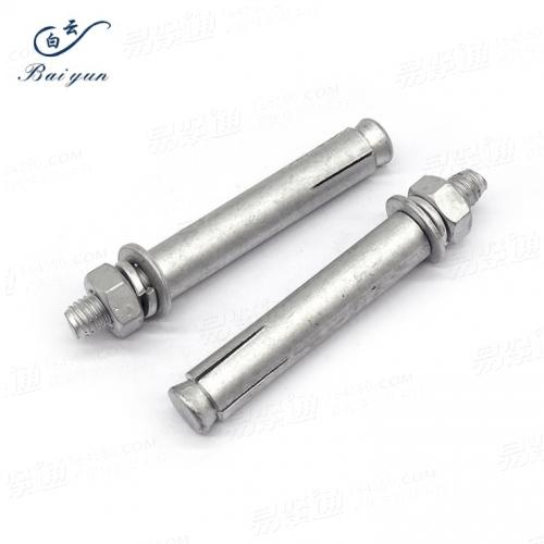 热镀锌膨胀螺栓 碳钢拉爆螺丝 热浸锌拉爆膨胀螺丝