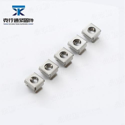 YJT3015卡式螺母浮動籠式鐵皮螺母 皇冠螺絲釘機櫃螺絲卡扣螺母配件