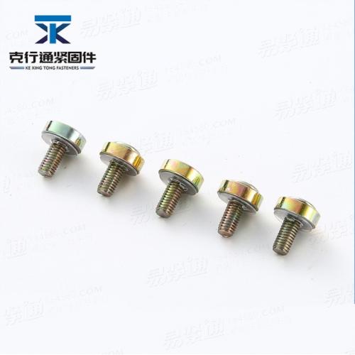 YJT4031十字镀锌皇冠螺丝 机箱机柜卡式螺母组合套装