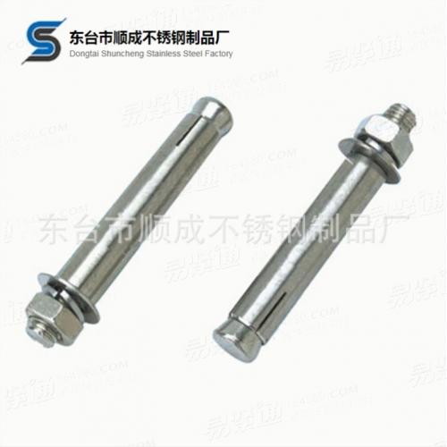GB22795（TGQ）厂家供应多型号规格不锈钢A2-70膨胀螺栓不锈钢制品配件紧固件