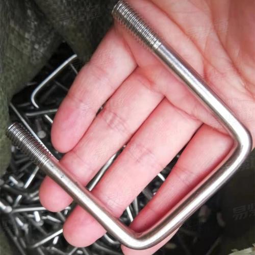 ASME美标 18.31.5不锈钢U型螺栓，方角厂家直销非标定制