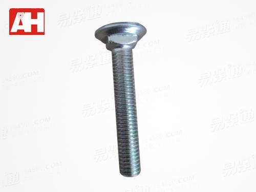 GB10沉头方颈螺栓 冷镦工艺 镀蓝白锌