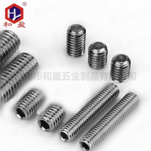 GB73开槽平端紧定螺钉不锈钢紧定螺钉