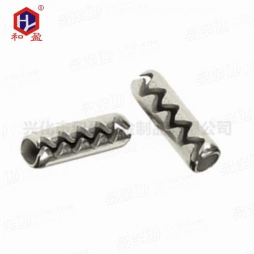 JIS2808不銹鋼彈性圓柱銷齒型帶齒彈性圓柱銷