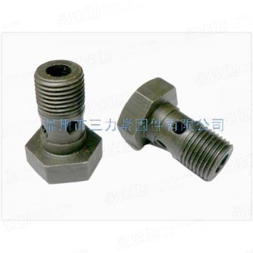 廠家定做六角管接頭螺栓 非标管接頭鉸接螺栓柴油機