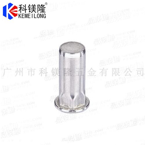 平頭六角盲孔拉鉚螺母 M5平頭六角拉帽