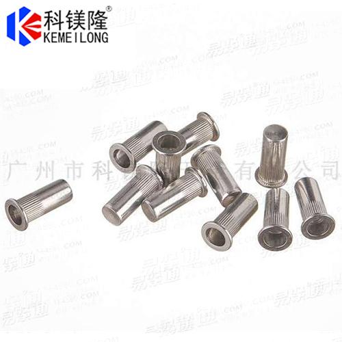 平头竖纹拉铆螺母
