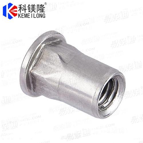 小頭六角拉鉚螺母 M10平頭六角拉帽