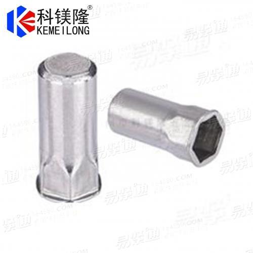M8小頭六角拉帽 小頭六角盲孔鉚螺母