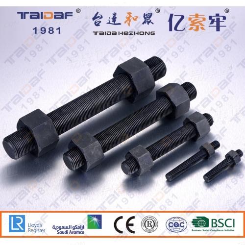 A193美标螺柱 b7螺柱 高强度全螺纹螺杆