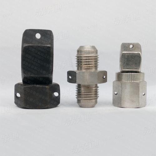 QJ 3146.3 - 2002 六角薄螺母打側孔斜角打孔電火花穿孔