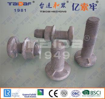 美标大圆头螺栓 、非标高强度螺栓、 钢结构螺丝