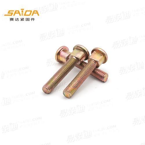 CNS4574廠家直銷 非標臺階螺栓 螺絲 m4m6m8m12定做 高強度碳鋼4.8級螺釘