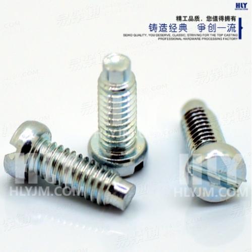 GB65圓柱頭一字開槽螺釘開槽圓柱頭螺釘