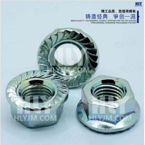 DIN6923六角法蘭螺母M3-M16