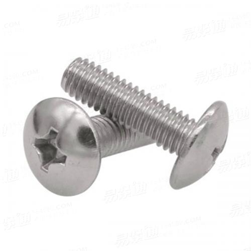 GB973不锈钢十字大扁头螺钉