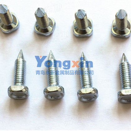GB86方头尖尾机钉方头短圆柱锥端紧定螺钉