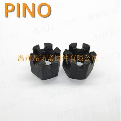 GB6178/GB9457六角开槽螺母M16槽型螺母六角螺母开口螺帽M16x2.0