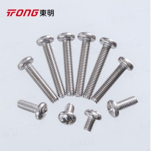304不锈钢GB823十字槽小盘圆头机螺钉螺丝钉