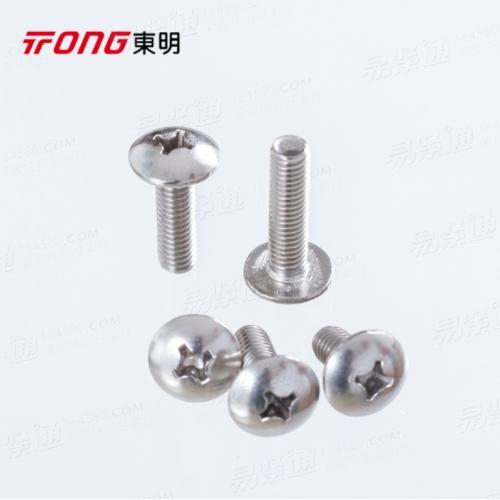 304不锈钢JISB1111T十字槽大扁头机螺丝机螺钉