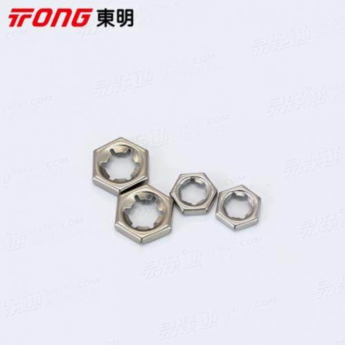 304/316不锈钢DIN7967扣紧螺母螺帽卡扣螺母自锁防松螺母M6--M24