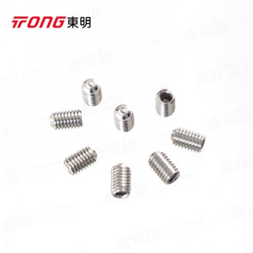 304不锈钢ASMEB18.3美标内六角凹端紧定螺钉美制机米止付螺丝顶丝