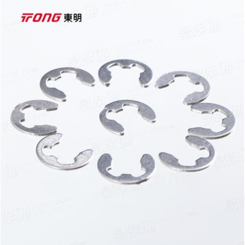304不銹鋼GB896開口擋圈E型卡簧卡扣卡環軸卡外卡大全￠2---￠20