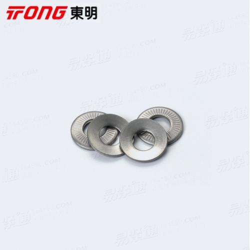 304不銹鋼NFE25-511法標(biāo)碟形壓花墊圈