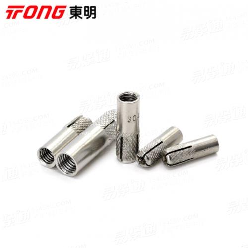 304不锈钢内迫壁虎内爆膨胀管 顶爆螺栓长眼内拉爆螺丝膨胀螺栓外