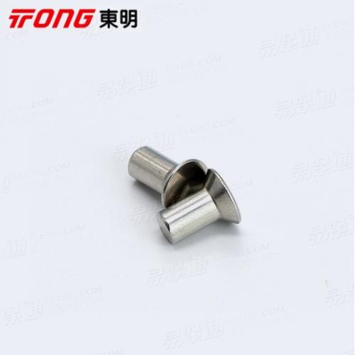 304不鏽鋼GB869沉頭實心鉚釘∮4-∮6GB867